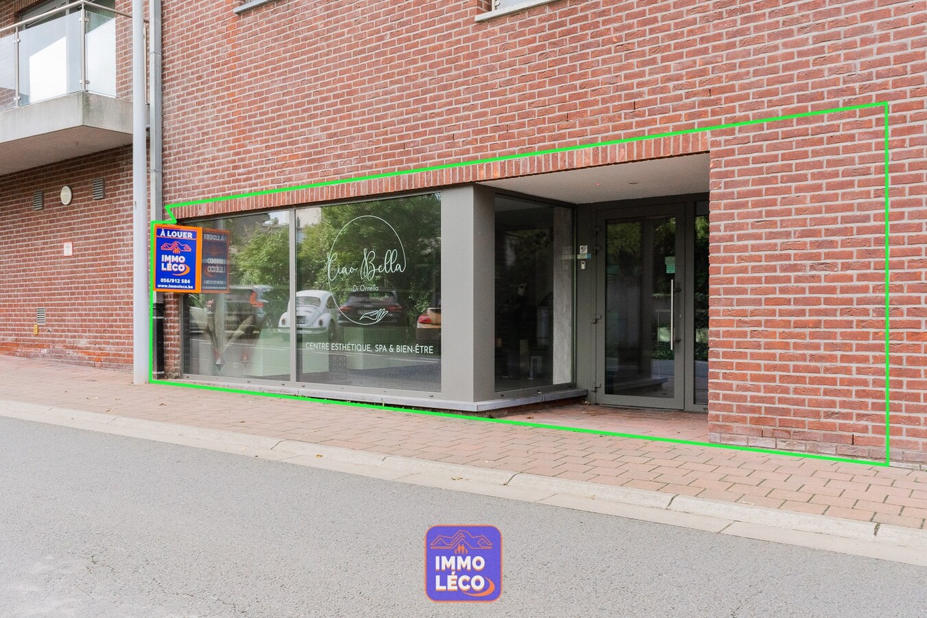 Superbe surface commerciale de +/- 110m² en plein centre-ville, nombreuses possibilités ! 