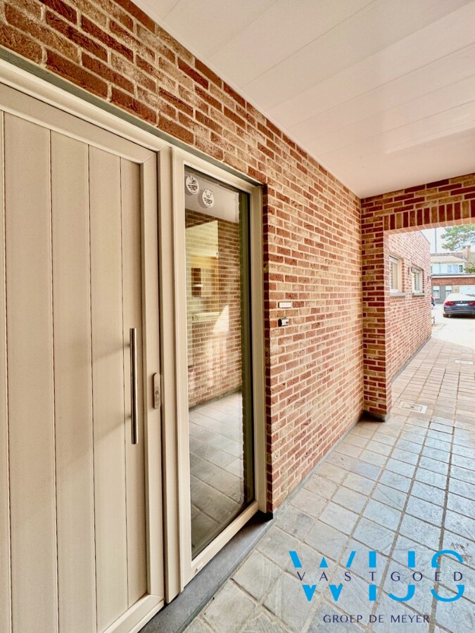 Gelijkvloersappartement met tuin en staanplaats te Ertvelde ! 