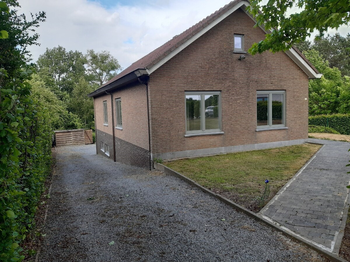 Tijdloos wonen in 't groen. 