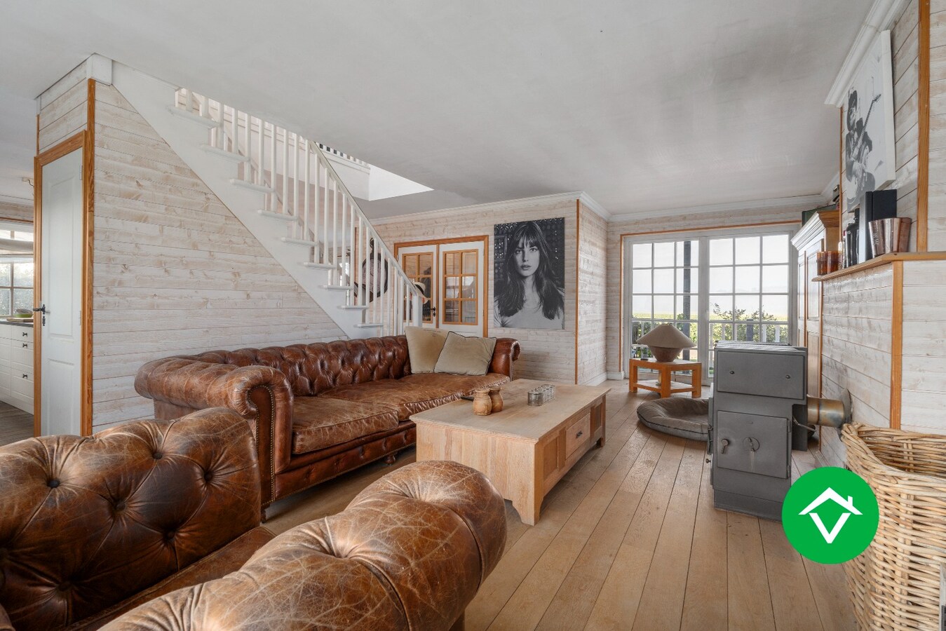 Charmante landelijke woning met drie slaapkamers, ruime garage en prachtig vergezicht te Bovekerke (Koekelare) 