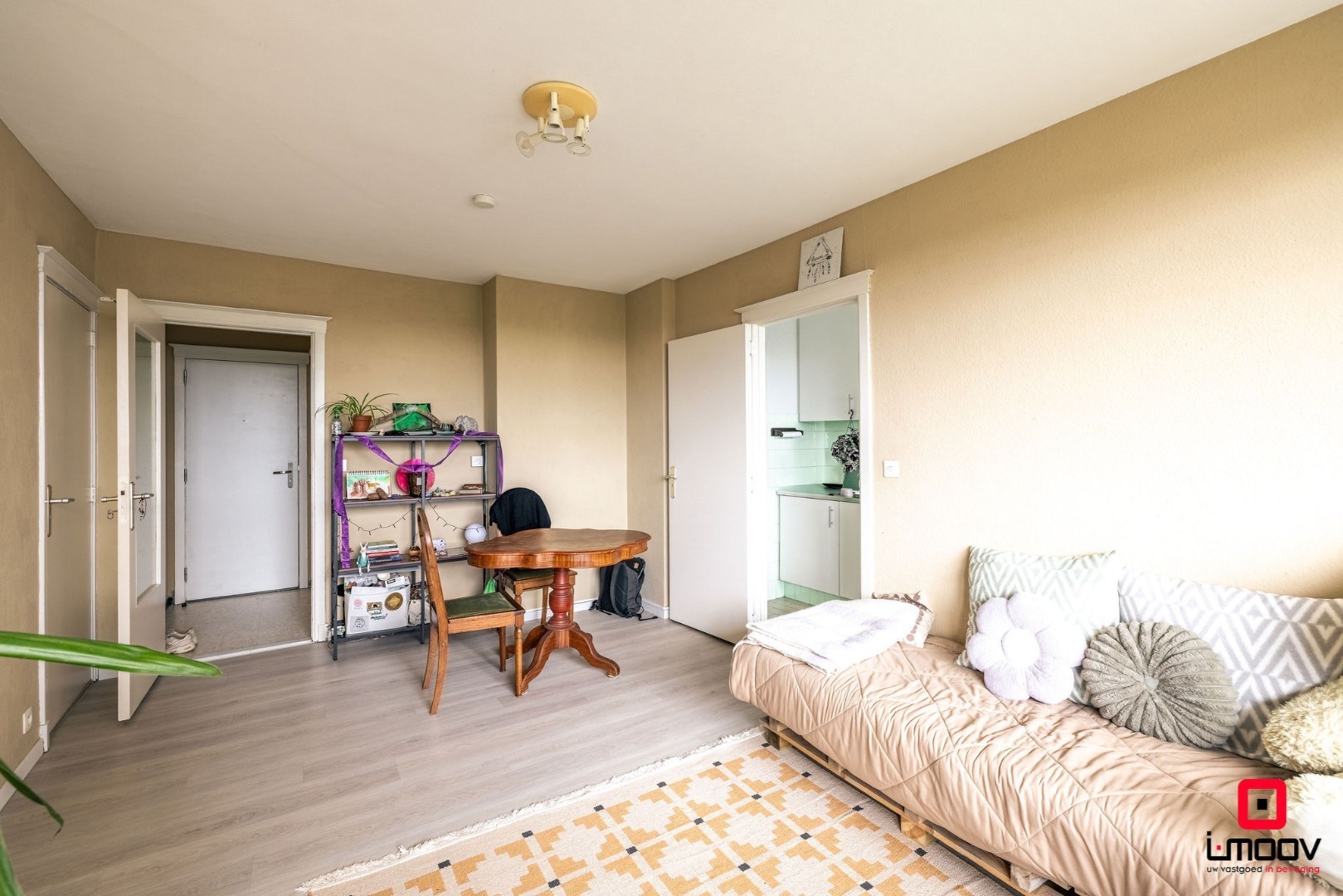 Appartement op de 8ste verdieping met panoramische zichten over Gent 