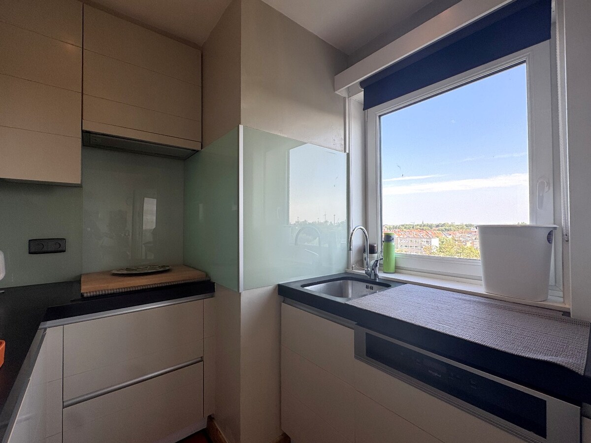 Magnifiek gelegen éénslaapkamerappartement aan de achterzijde van de Zeedijk te Heist 