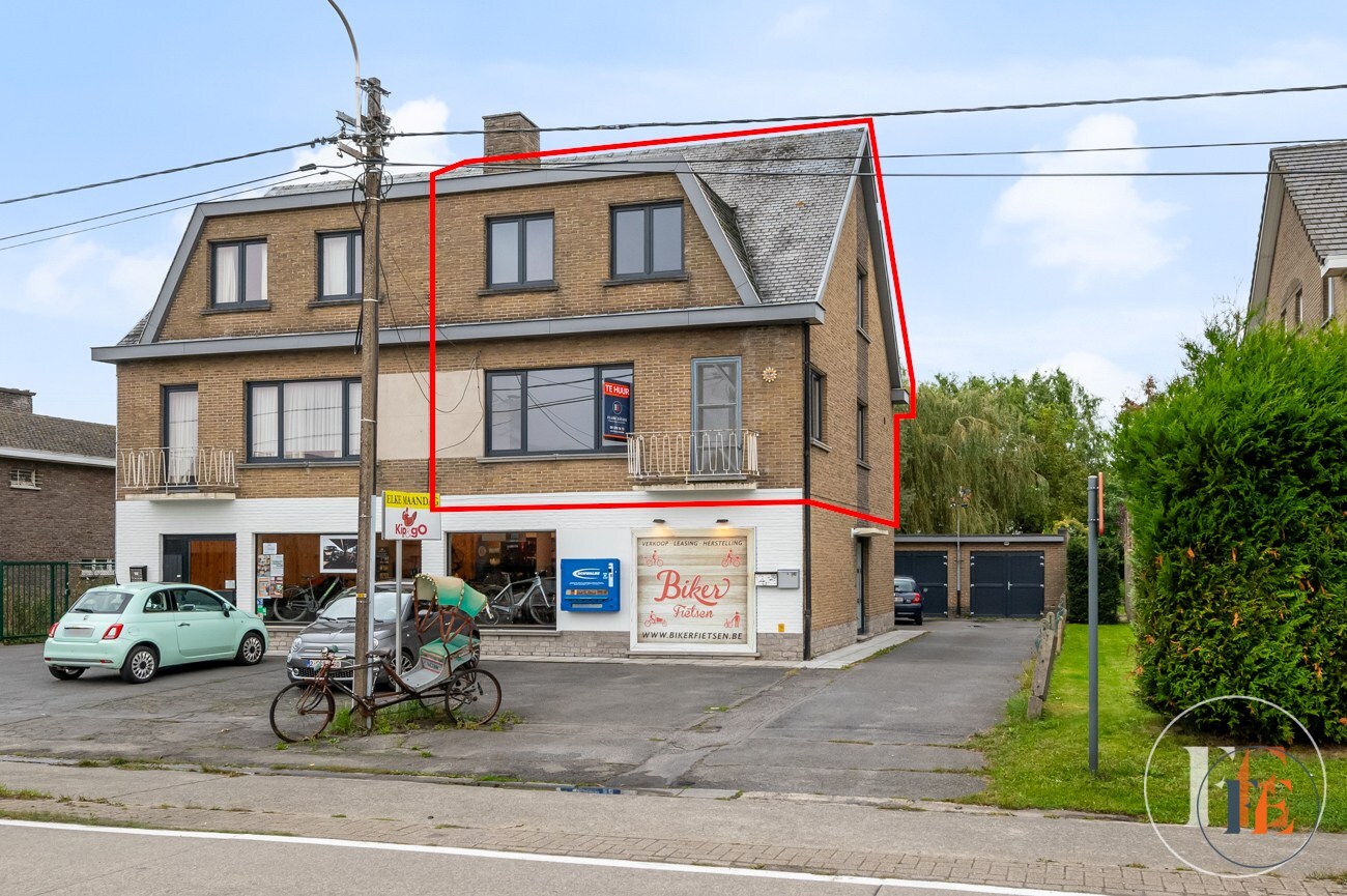 Duplex appartement  met garage en tuin te Drongen 