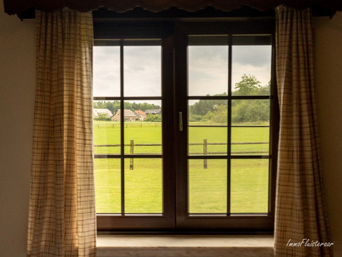 Maison spacieuse avec bâtiment d'écurie et prairies sur environ 3,8 hectares à Berlaar. 