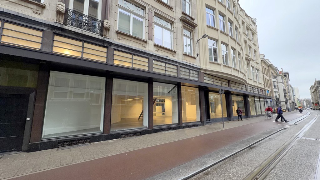 Prachtig winkelpand te huur in hartje Antwerpen