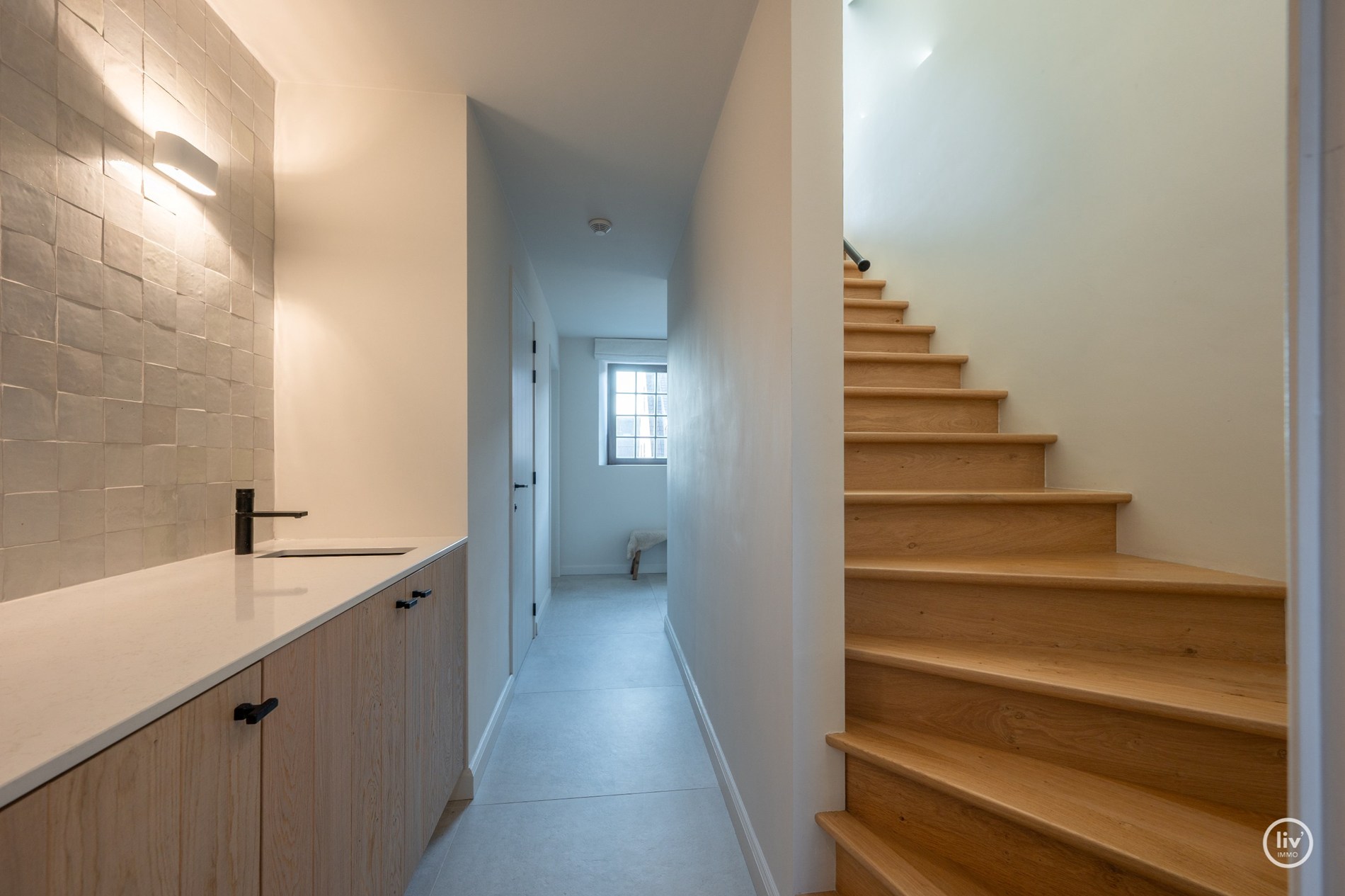 Luxueus afgewerkte energie zuinige woning met zwembad te Knokke 