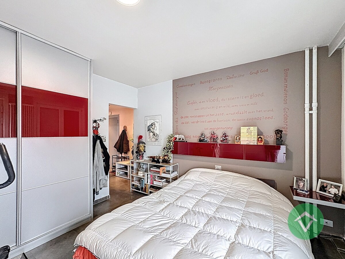 Appartement met 1 slaapkamer en ruim terras in het centrum van Oostende 