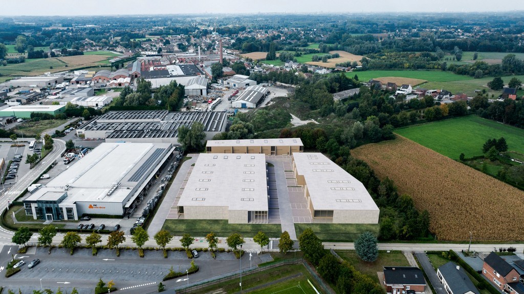 Nieuw te bouwen magazijnen te koop in Laarne