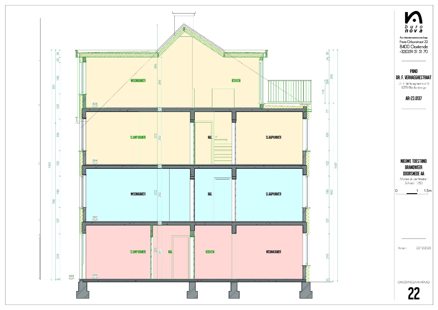 BUITENKANS! Vergunde, te renoveren meergezinswoning met 3 entiteiten 