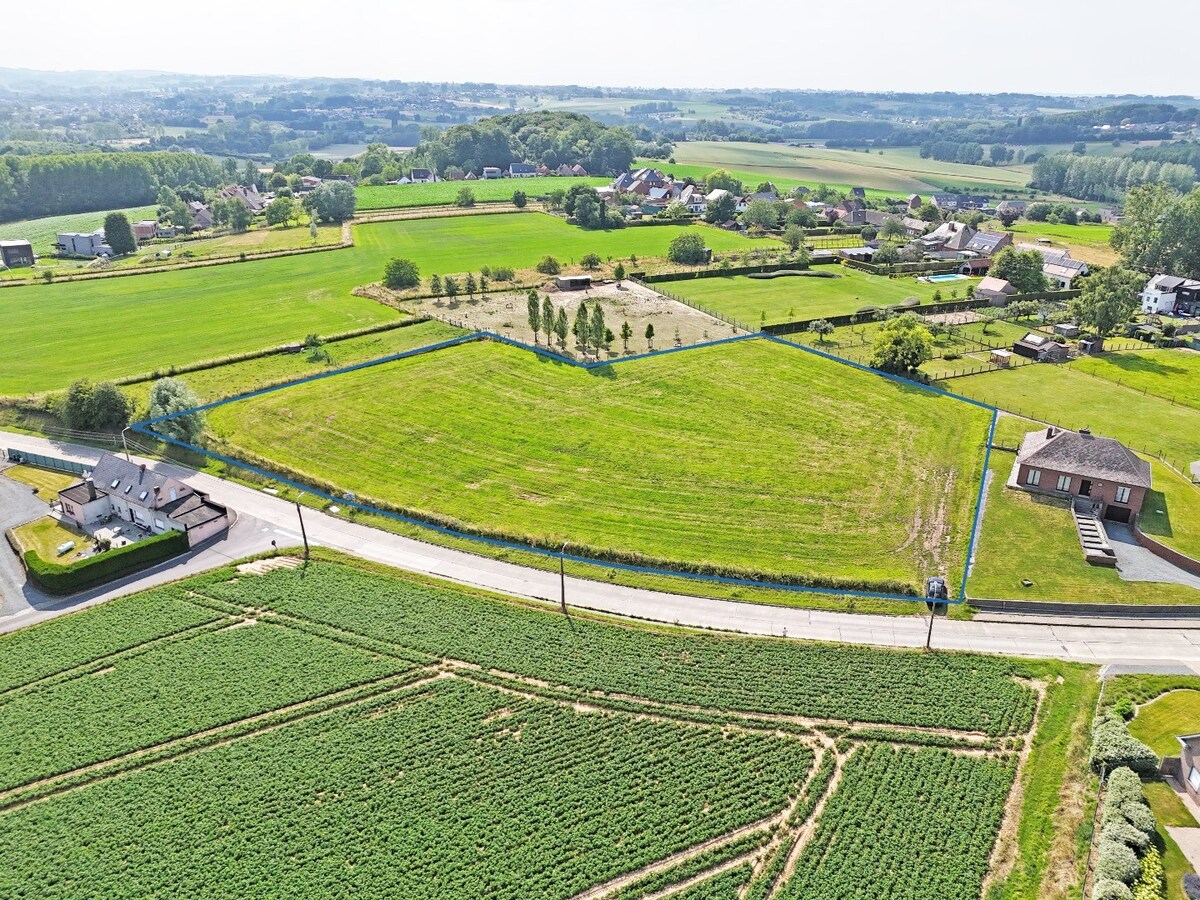 Bouwgrond voor open bebouwing op +/- 8 are te Zottegem 