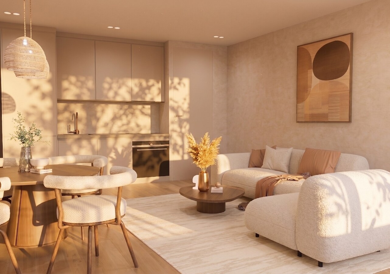 MODERN 1-SLAAPKAMER APPARTEMENT MET BALKON 