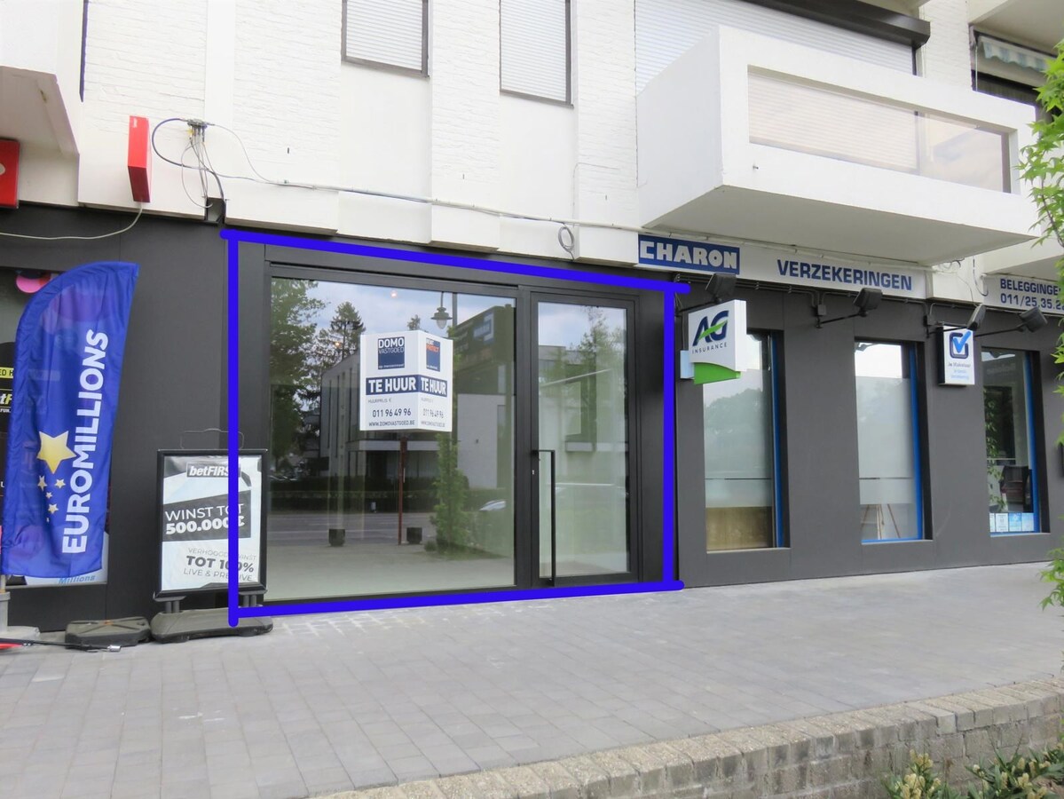 Gerenoveerd handelspand in centrum Bolderberg. 