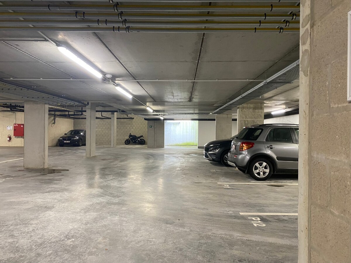 Parkeerplaats in de kelder 