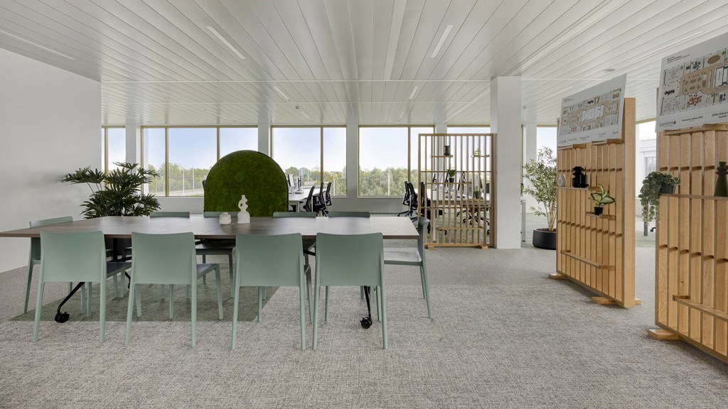 Nieuwbouw future proof kantoren te huur aan The Loop in Gent