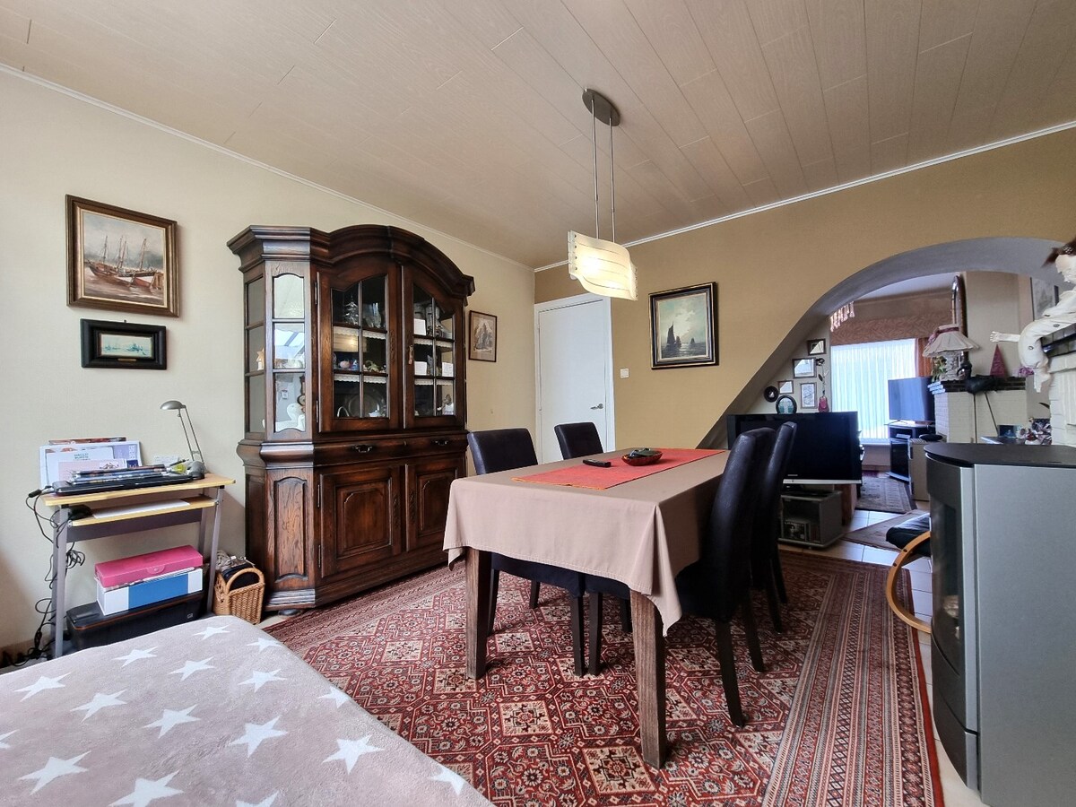 Centraal gelegen woning met leuke tuin te Knokke 