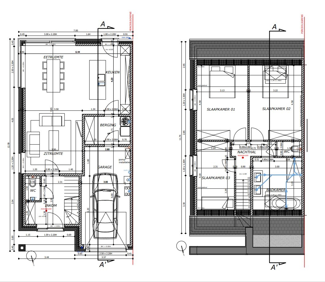 Halfopen casco woning op 256m² op rustige ligging 