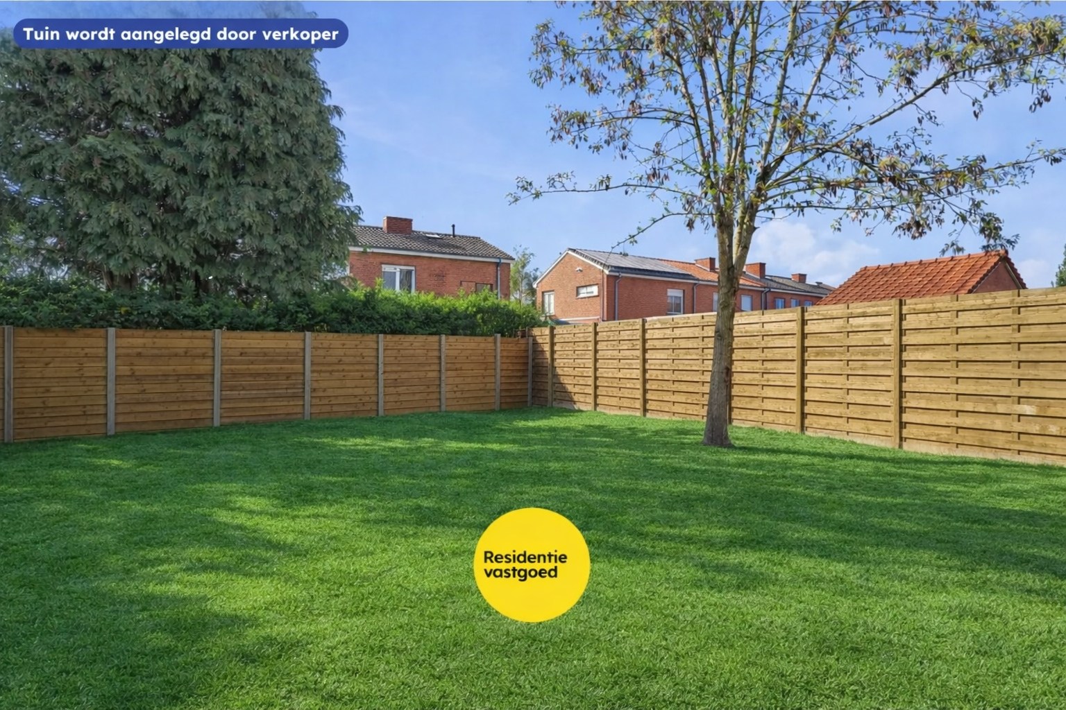 Halfopen bebouwing in een rustige woonwijk te Loppem 