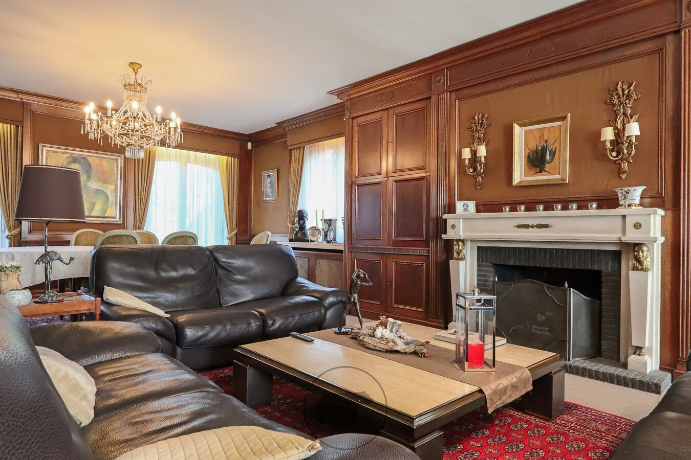 Franse villa met parktuin te Lochristi 