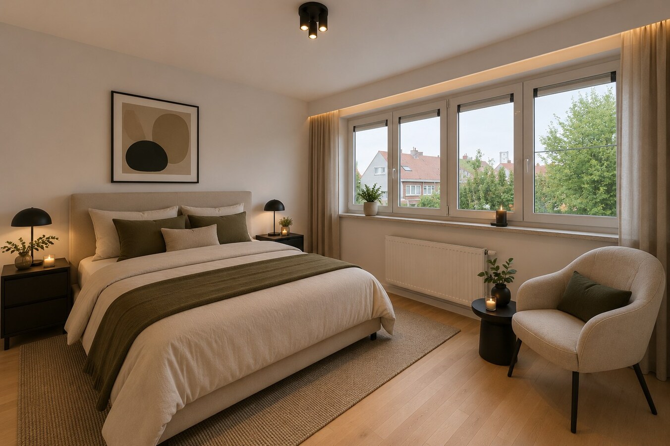 Recent gerenoveerde woning met 3 slaapkamers te Menen ! 