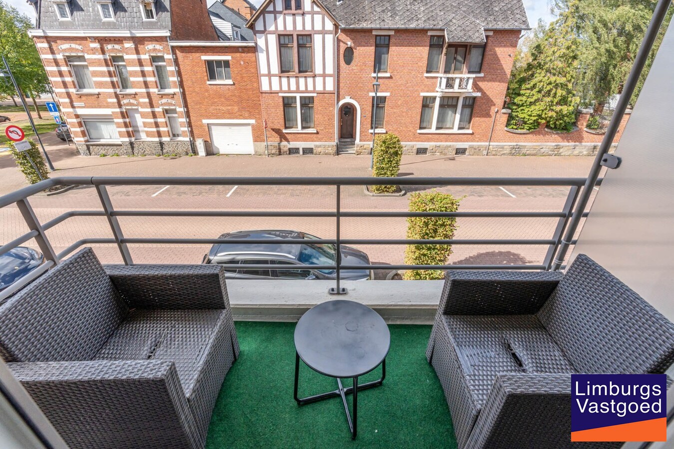 Energiezuinig 3 slpk app, 106m² + 2 terrassen, dubbele kelder + garagebox; Centrum 