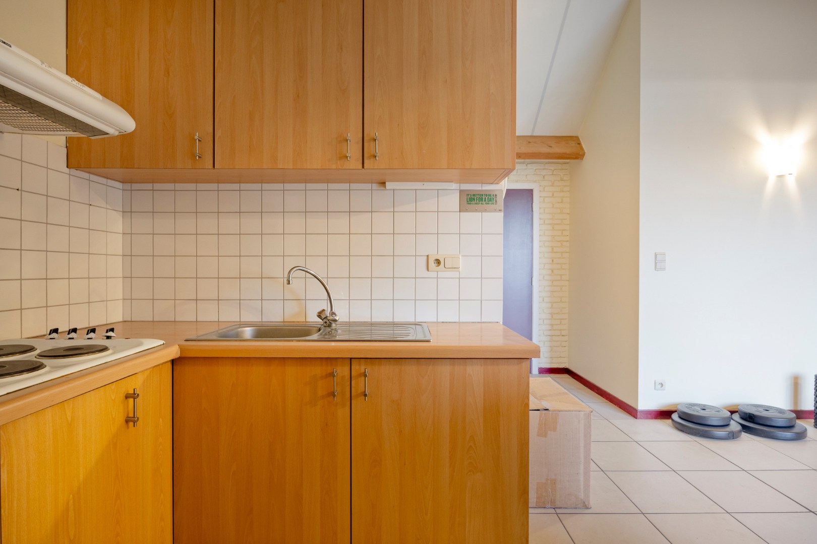 Instapklaar dakappartement met 1 slpk. in centrum Olmen 