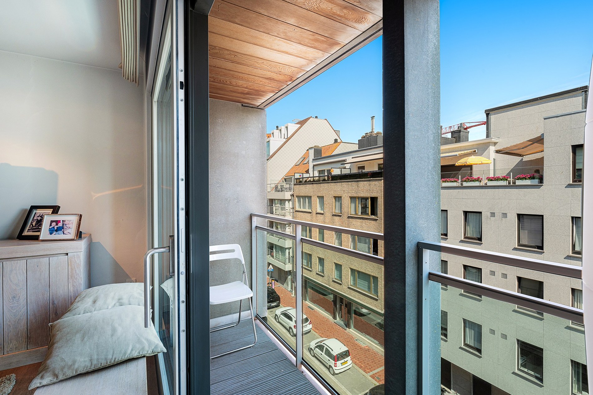 Recent 2-slaapkamer appartement centraal gelegen vlakbij zee in Knokke 