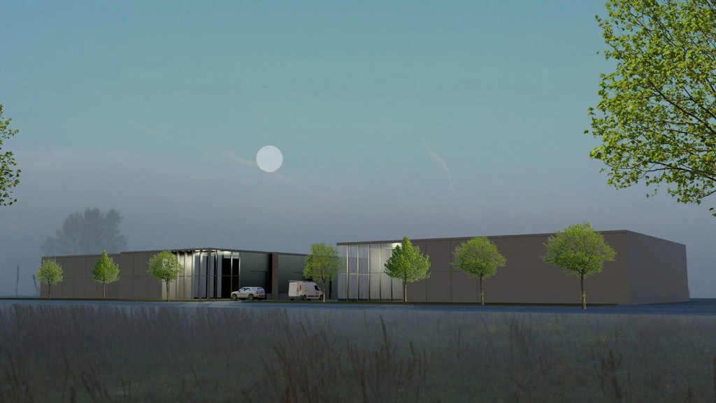 Nieuw te bouwen magazijnen te koop in Laarne