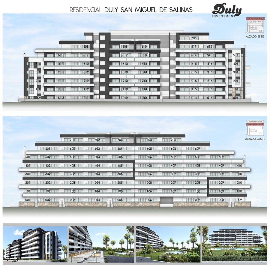 Appartement te koop in San Miguel de Salinas