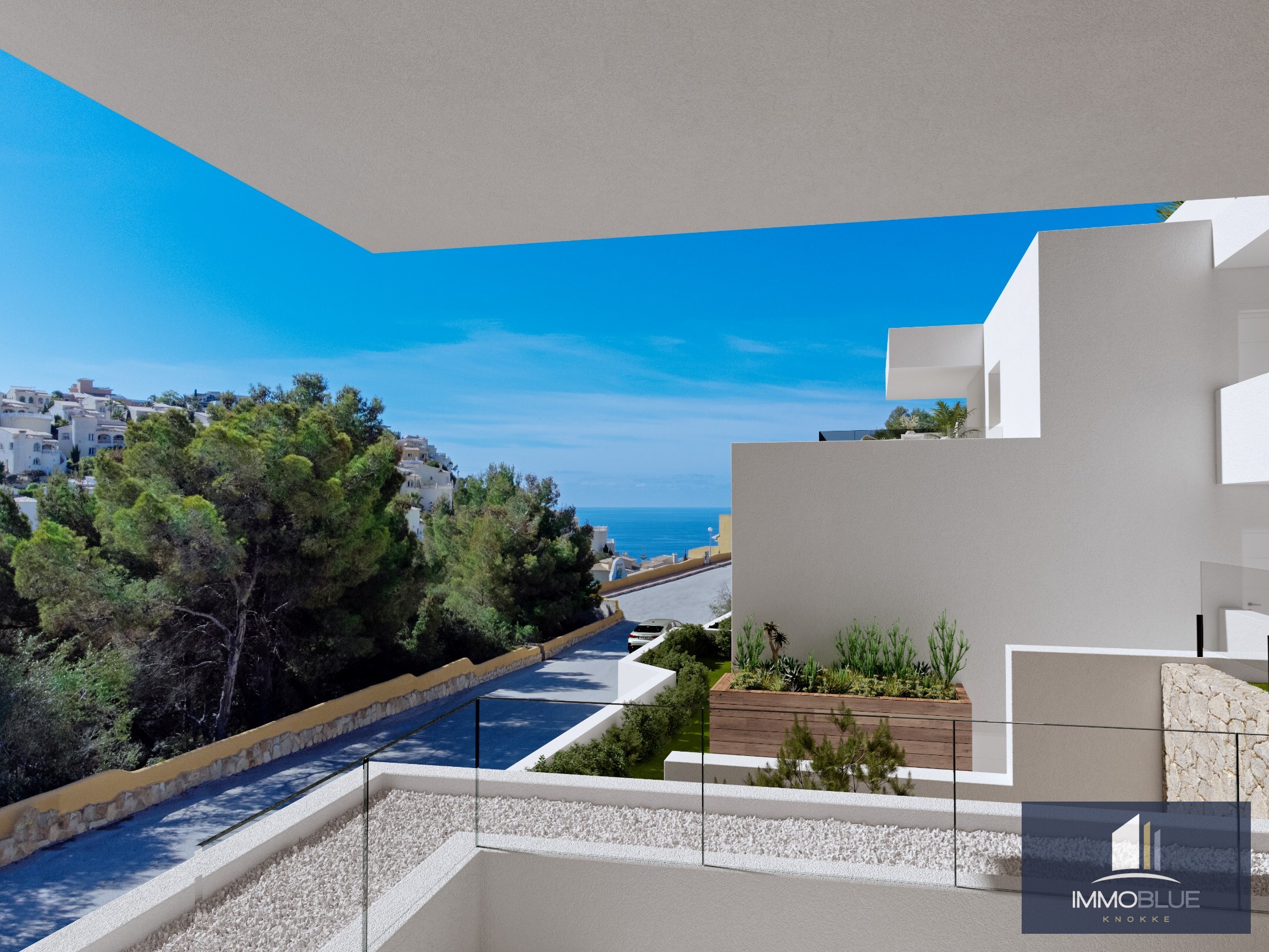 Penthouse situé dans le nouveau projet résidentiel Montecala Gardens à Benitachell. 