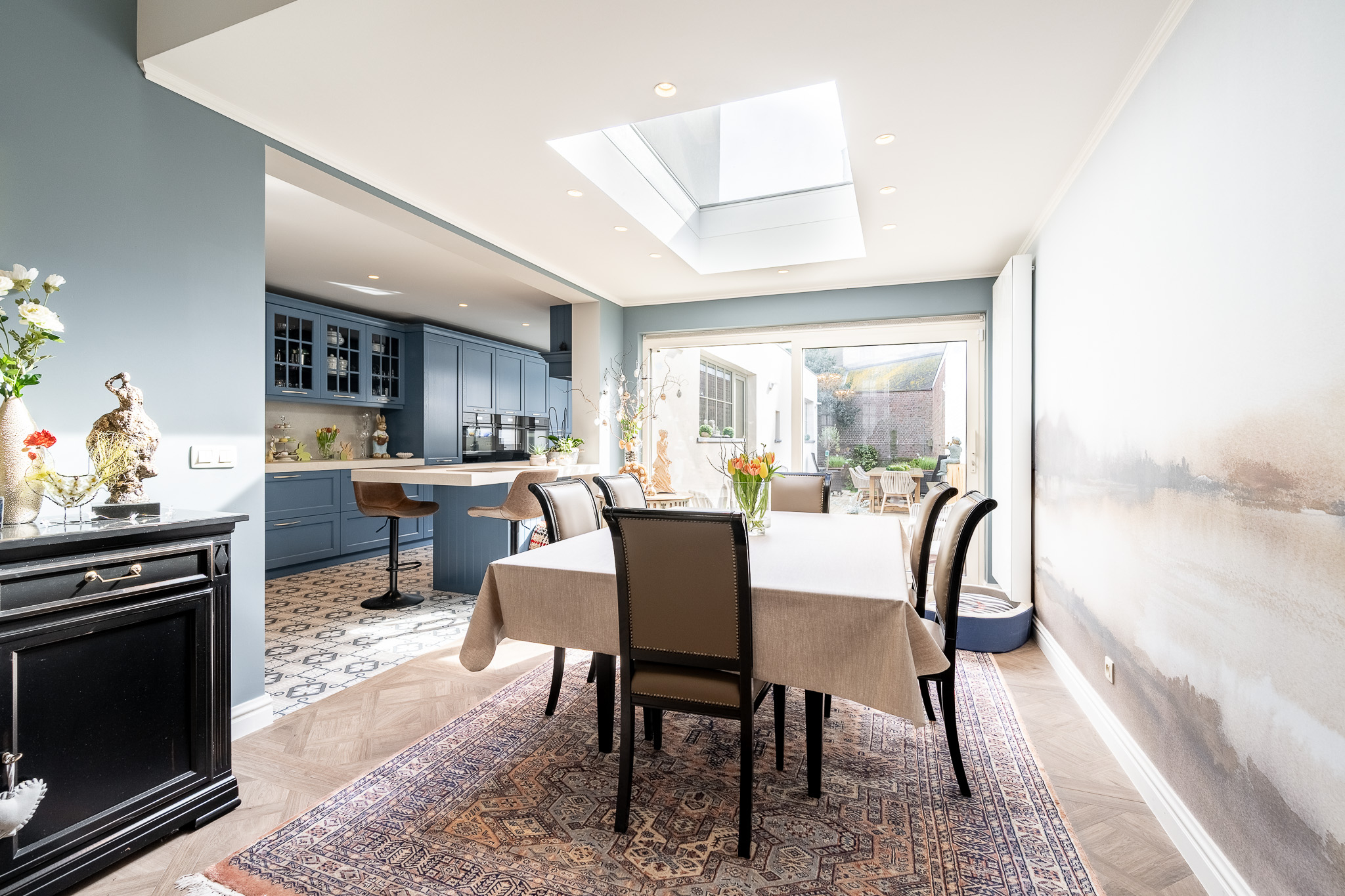 Charmante en karaktervolle herenwoning, met veel smaak gerenoveerd in het centrum van Knokke 