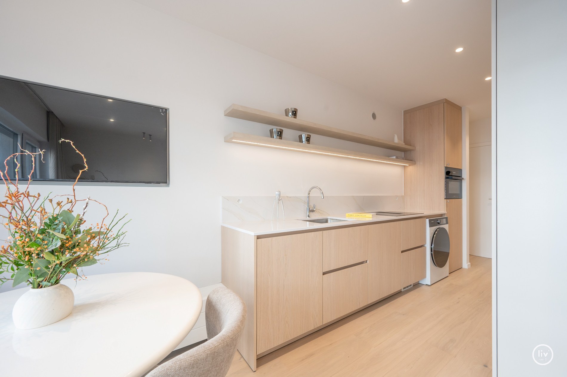 Aangenaam 1-kamer appartement met terras op een topligging in de Van bunnenlaan te Knokke ( renovatie 2026) 