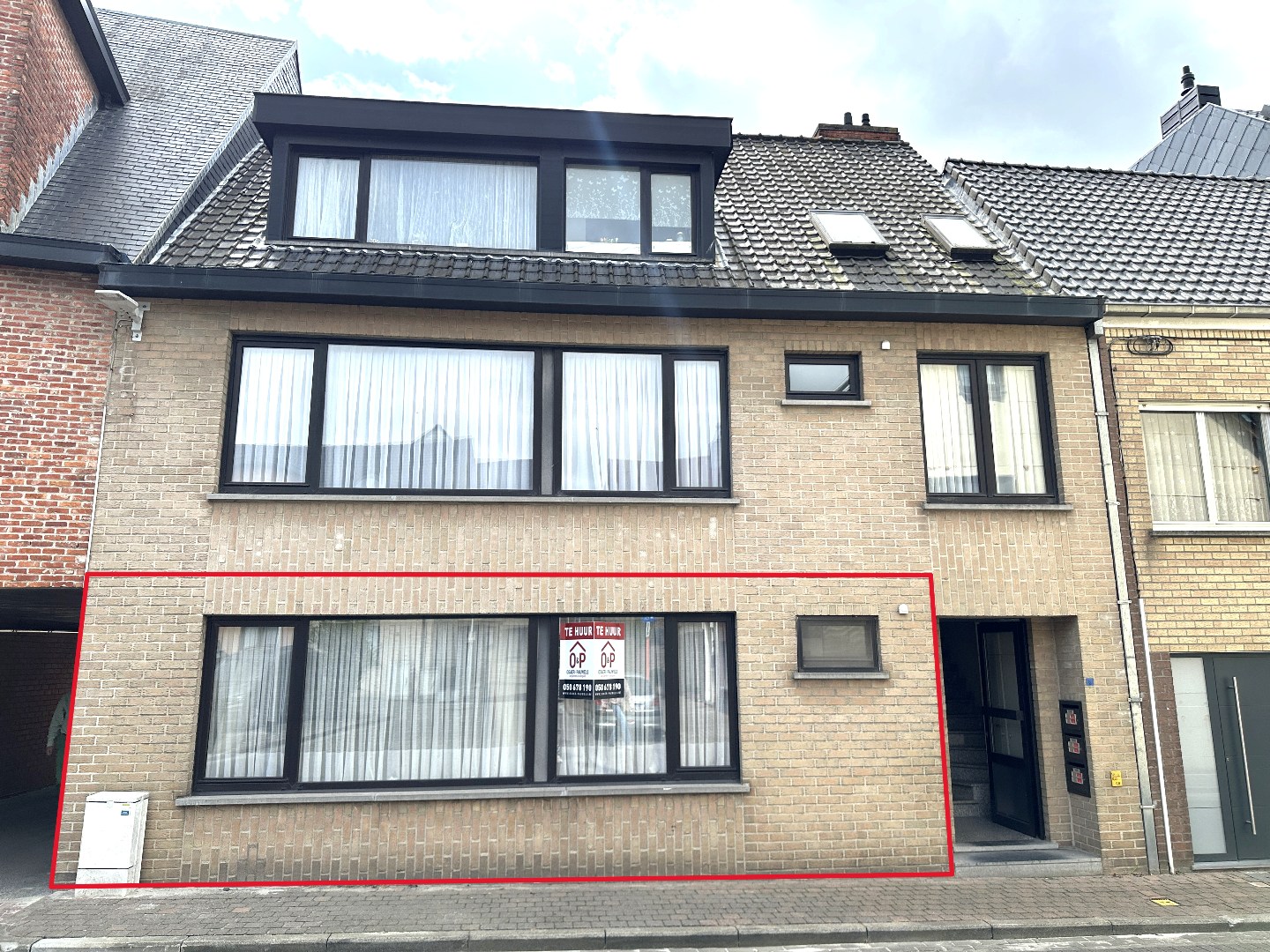 Gelijkvloers appartement met 2 slpk en terras, Torhout 