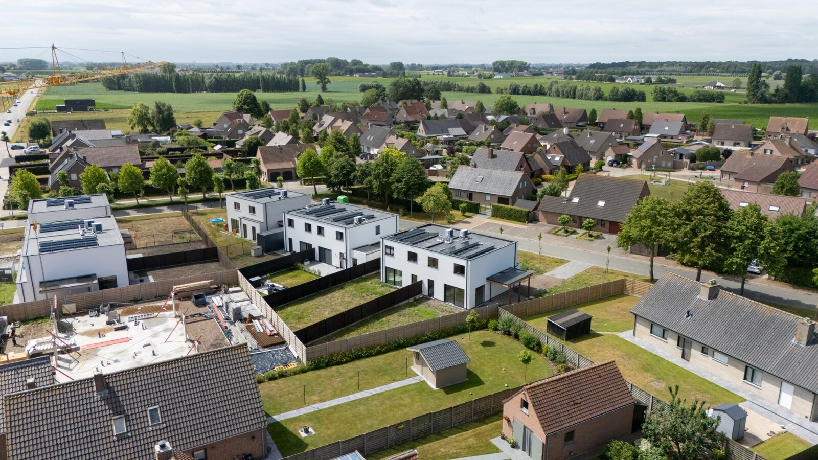 Halfopen nieuwbouwwoning met 3 slaapkamers te Koekelare 