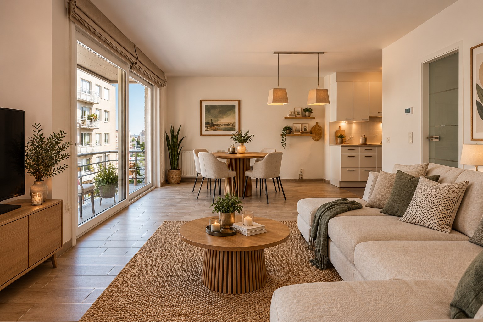Instapklaar  2-slaapkamerappartement op een centrale ligging te Bayauxlaan in Knokke. 