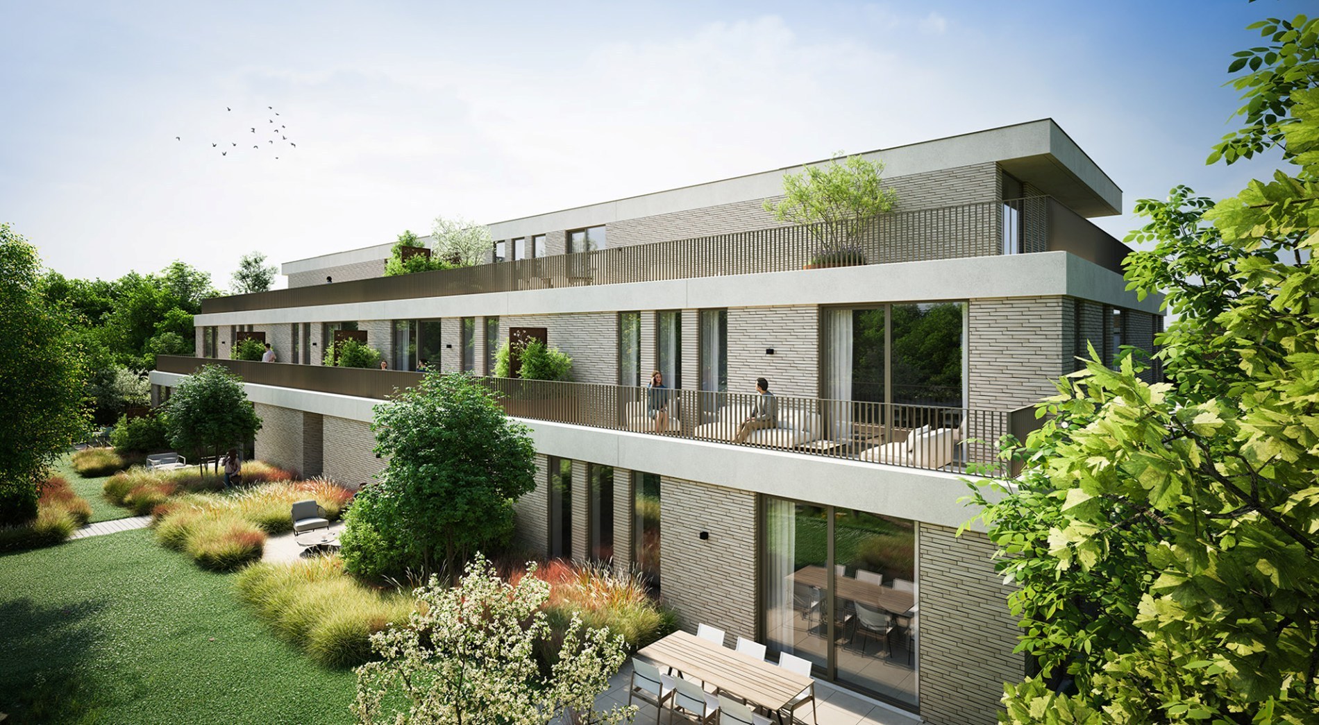 Nieuwbouw 3-slaapkamer appartement in centrum Geel 