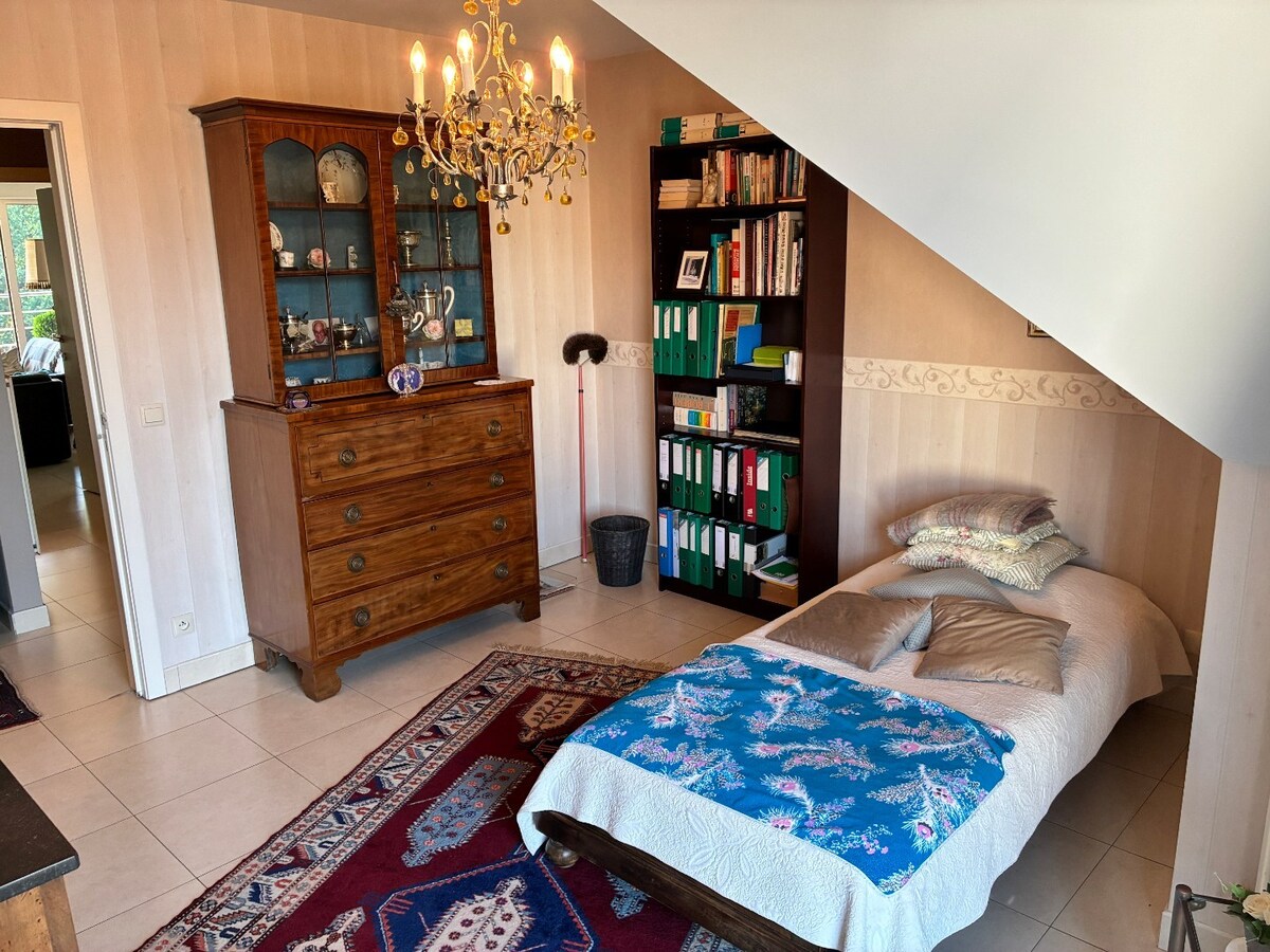 3 slpk-appartement met zicht op unieke tuin 