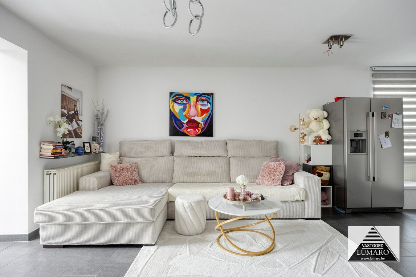 Comfortabele woning met privé tuintje, met zonnepanelen. 