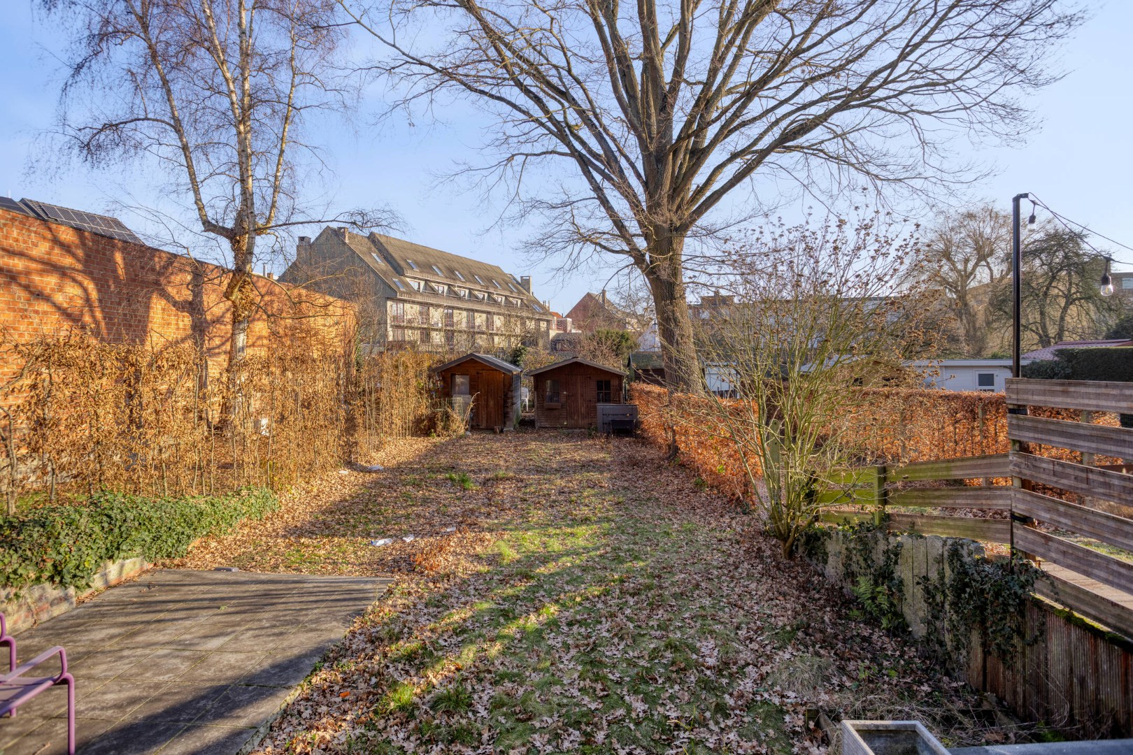 Praktische rijwoning met zonnige tuin en energielabel C in Leuven 