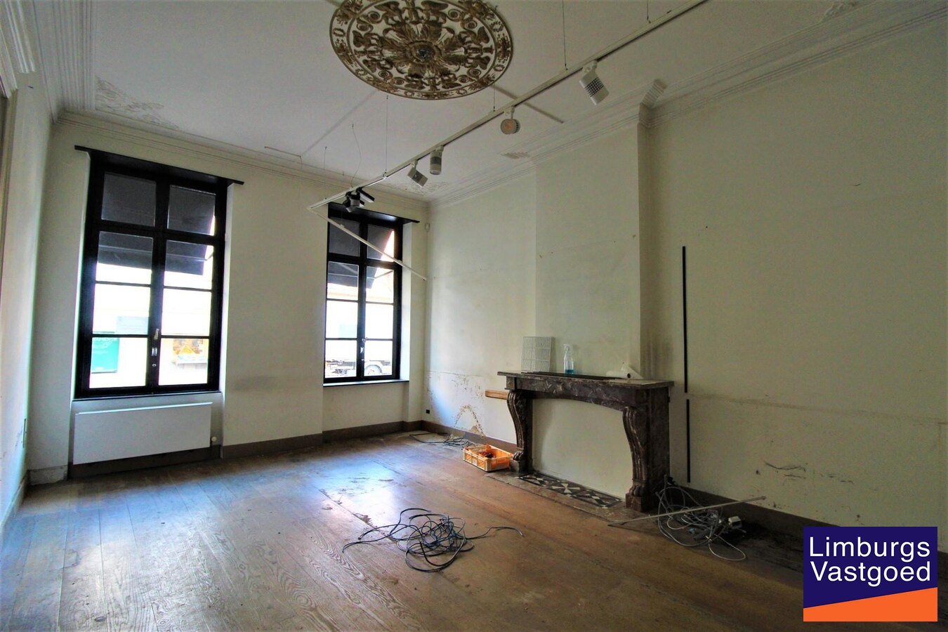 Gerestaur. Handelshuis 900m², terras/parking aan Havermarkt 