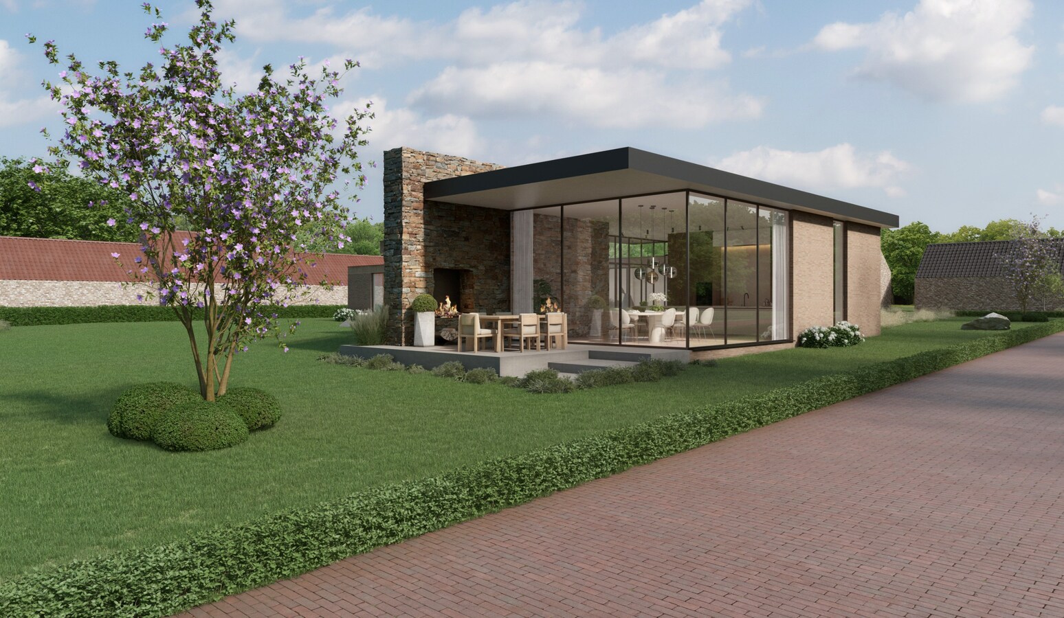 Tijdloze laagbouwvilla op ruim perceel in Huise (6% BTW mogelijk!) 