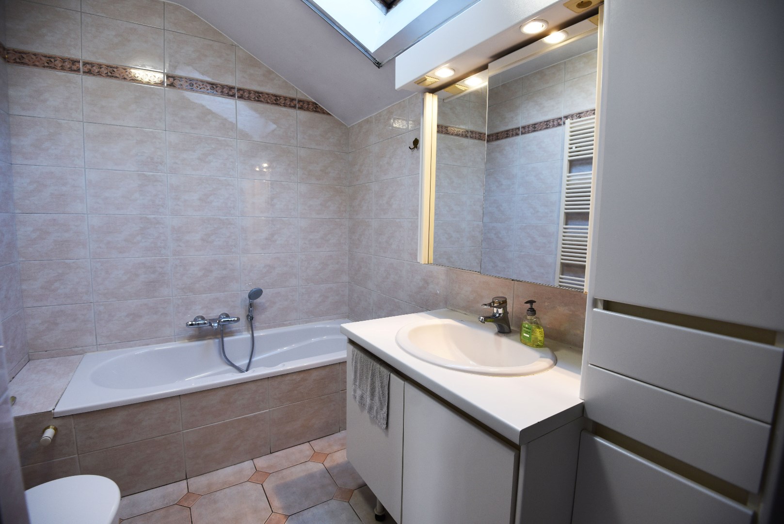 HOB met 3 slaapkamers, garage en tuin te Adegem 