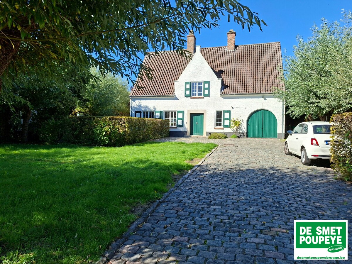 Alleenstaande villa tussen Brugge en Knokke 