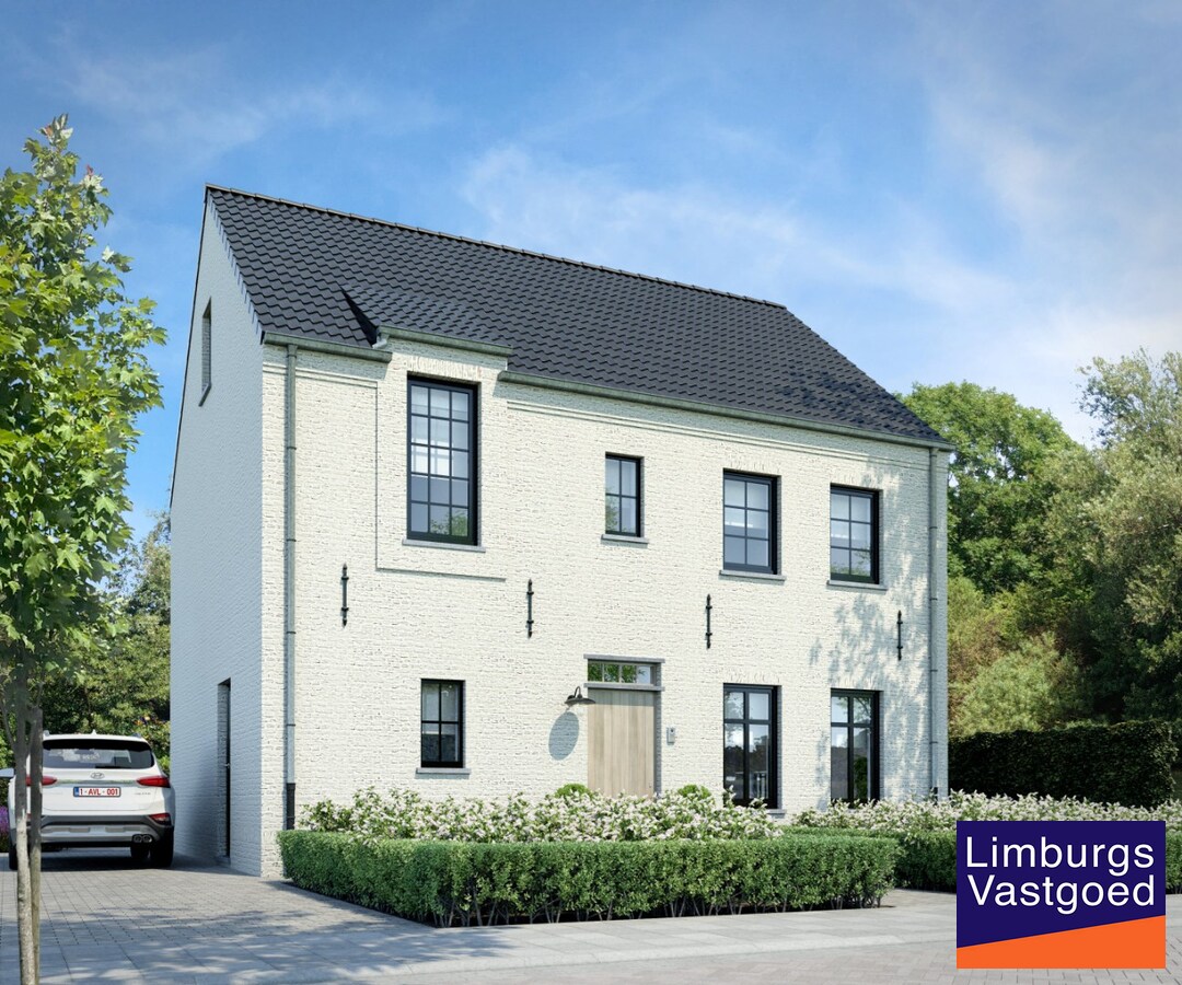 Nieuwbouwwoning, open bebouwing, 5a 6ca, te Zonhoven 