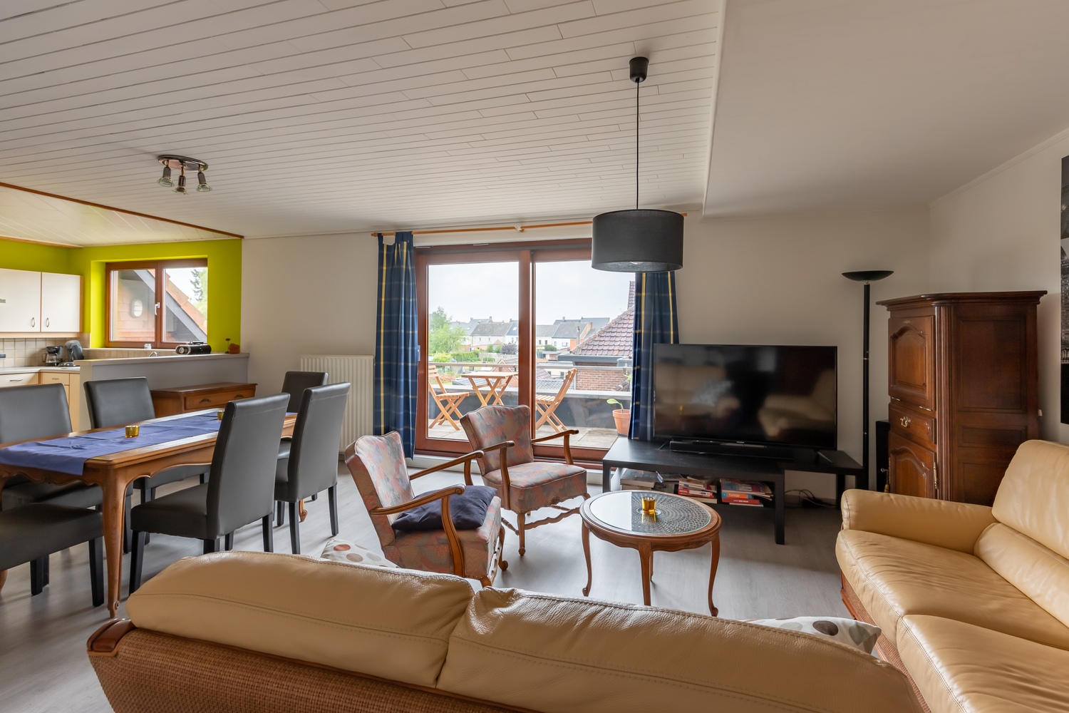 Duplex van 90m², 3 slaapkamers en garage, hartje Herzele 