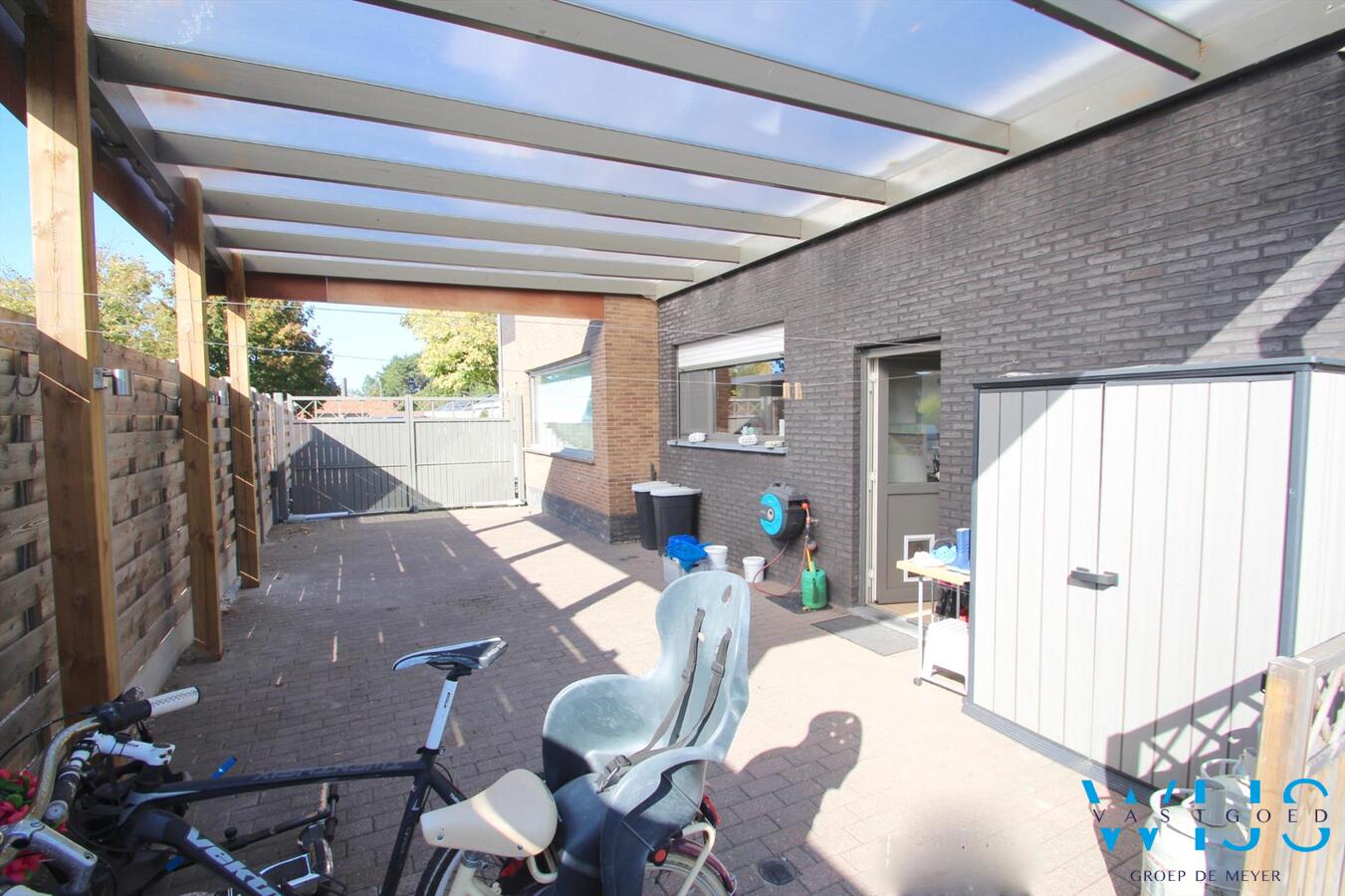 Toffe zeer rustig gelegen instapklare woning te huur in ERTVELDE 