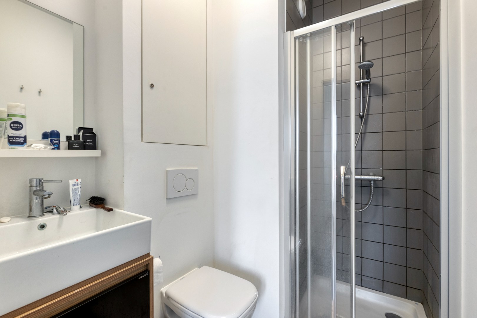 Bemeubelde studio 37m² met gemeenschappelijke ruimtes en fietsenstalling in centrum Leuven - EPC 121,49KWH/m² 