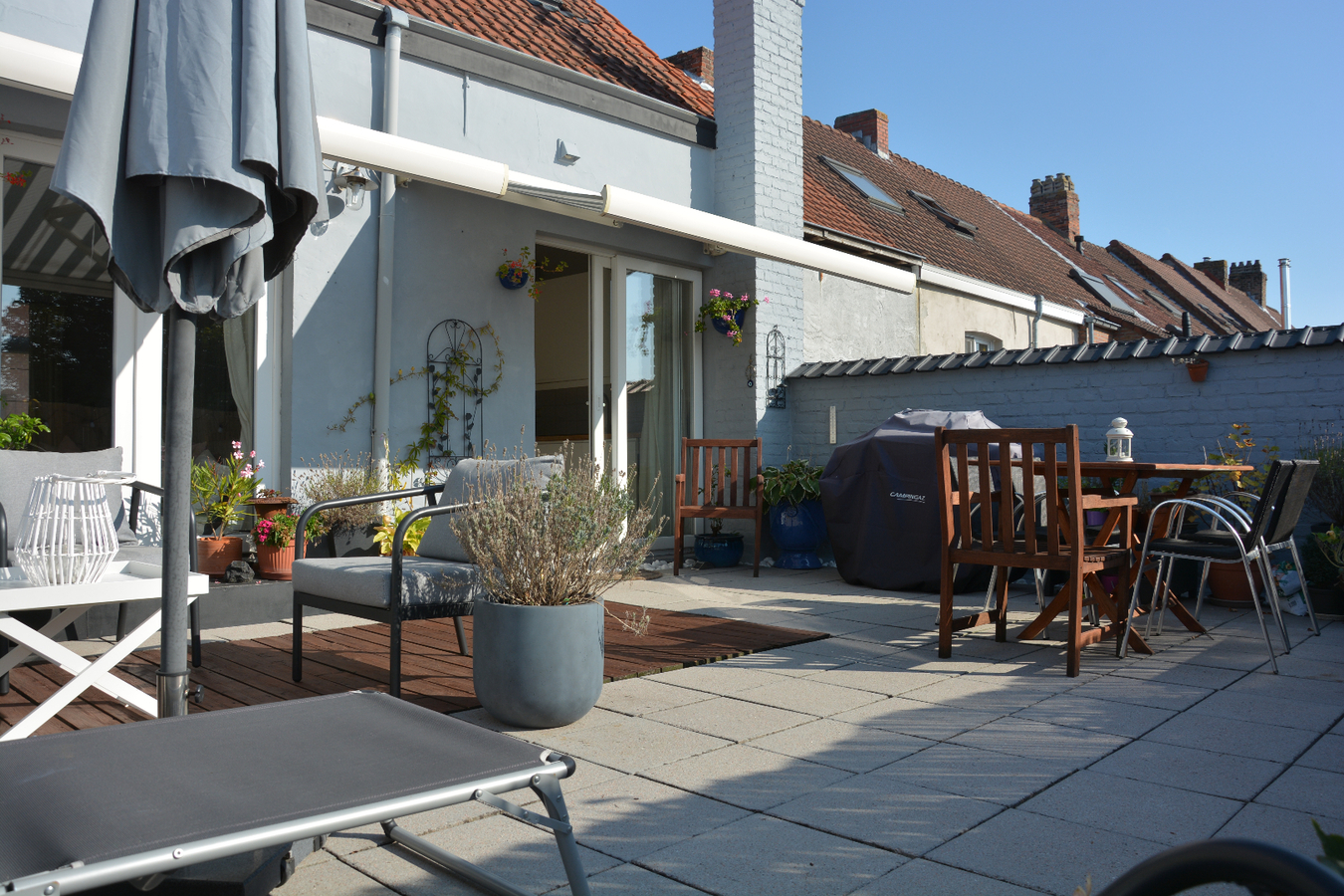 Unieke bel-étagewoning met groot terras 