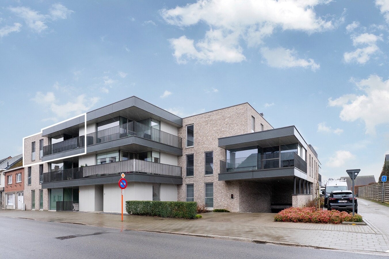 Aangenaam appartement met mooi terras 