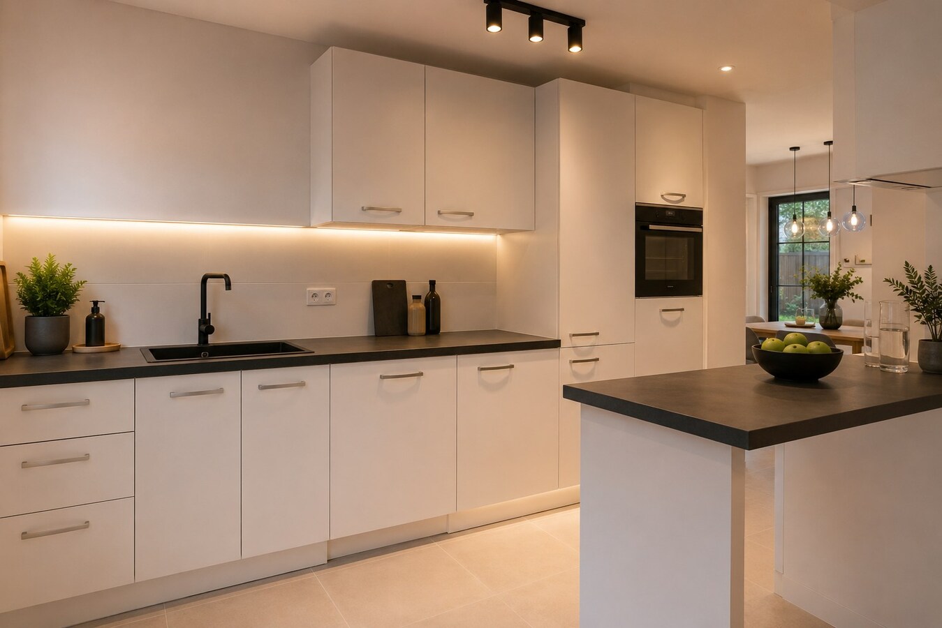 Recent gerenoveerde woning met 3 slaapkamers te Menen ! 