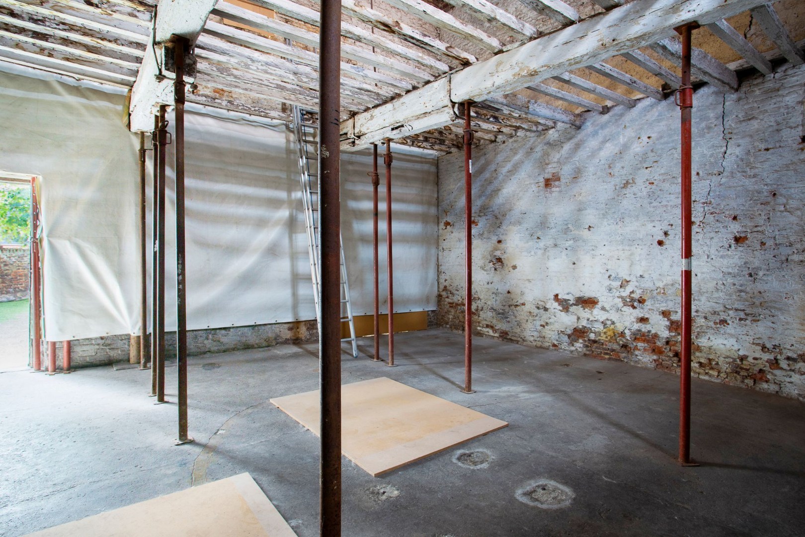 gelijkvloers historisch gebouw 